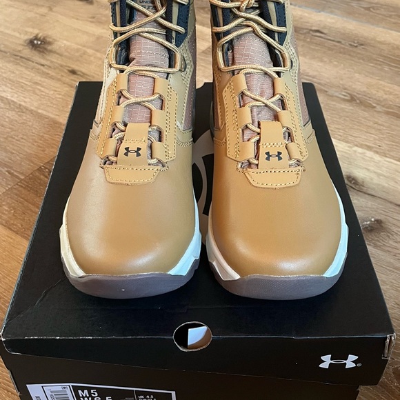 Under Armour Brown and Black Hiking Boots - Picture 1 of 5